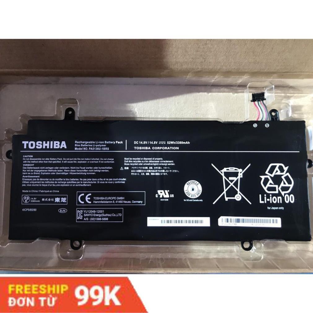 Pin Toshiba (Original)52wh Portege Z30 Z30-A Z30-B 5136 PA5136U-1BRS Battery