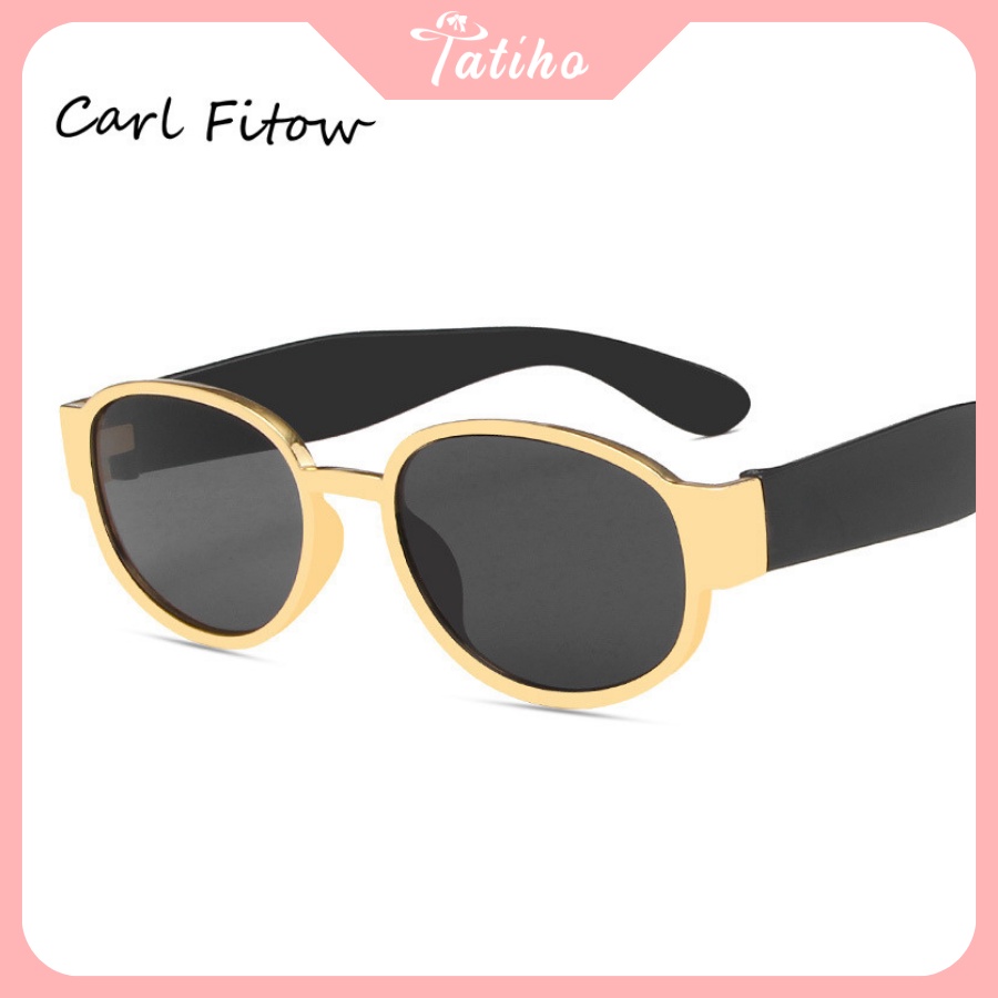 [Hàng Xịn, Giá Tốt] Kính Râm (Kính Mát) Retro Cao Cấp Gọng Nhựa Phong Cách Hàn Quốc - Carl Fitow - Mã MK026
