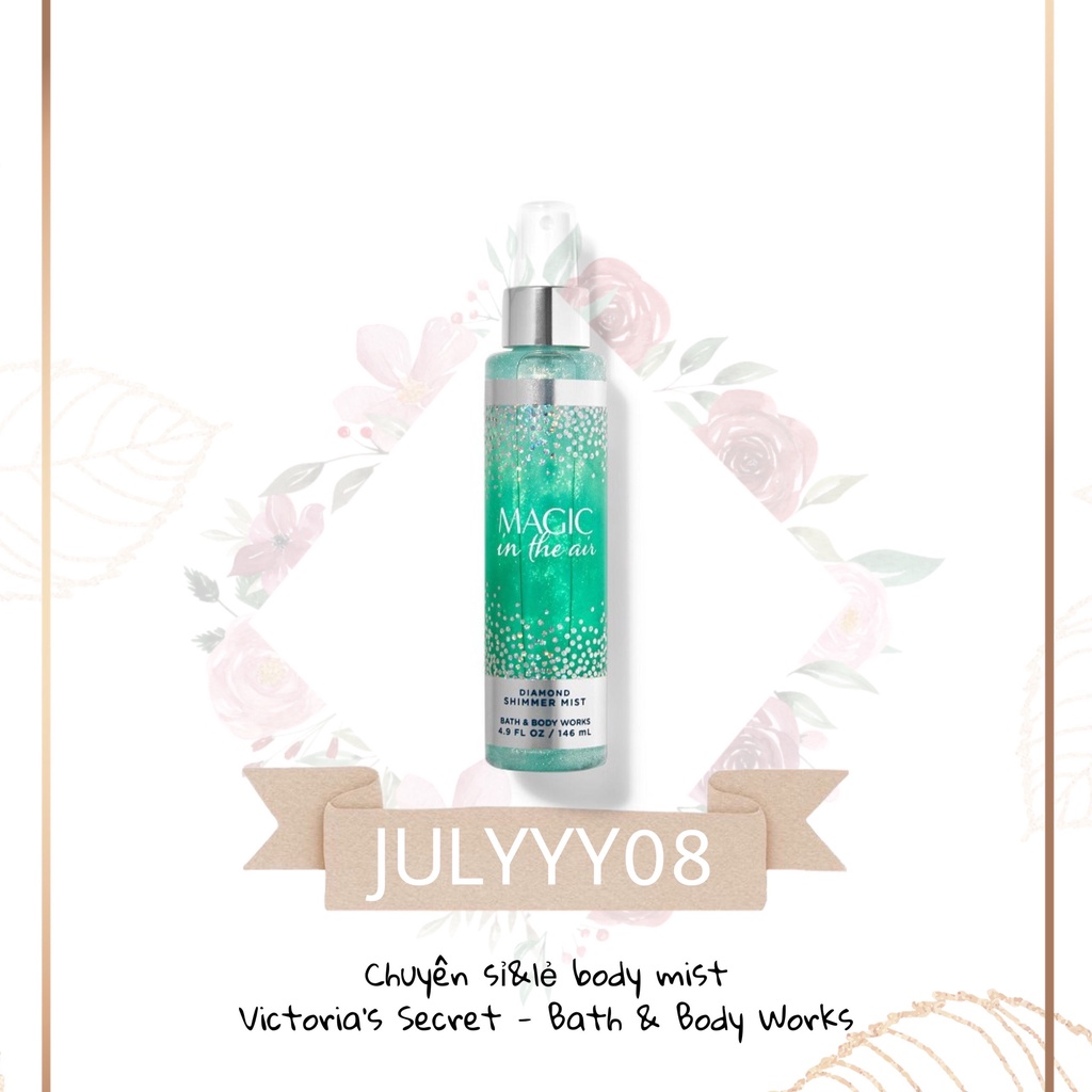 Xịt thơm Bath and Body Works Magic In The Air 30ml/50ml/100ml +jɥȽÿ08+