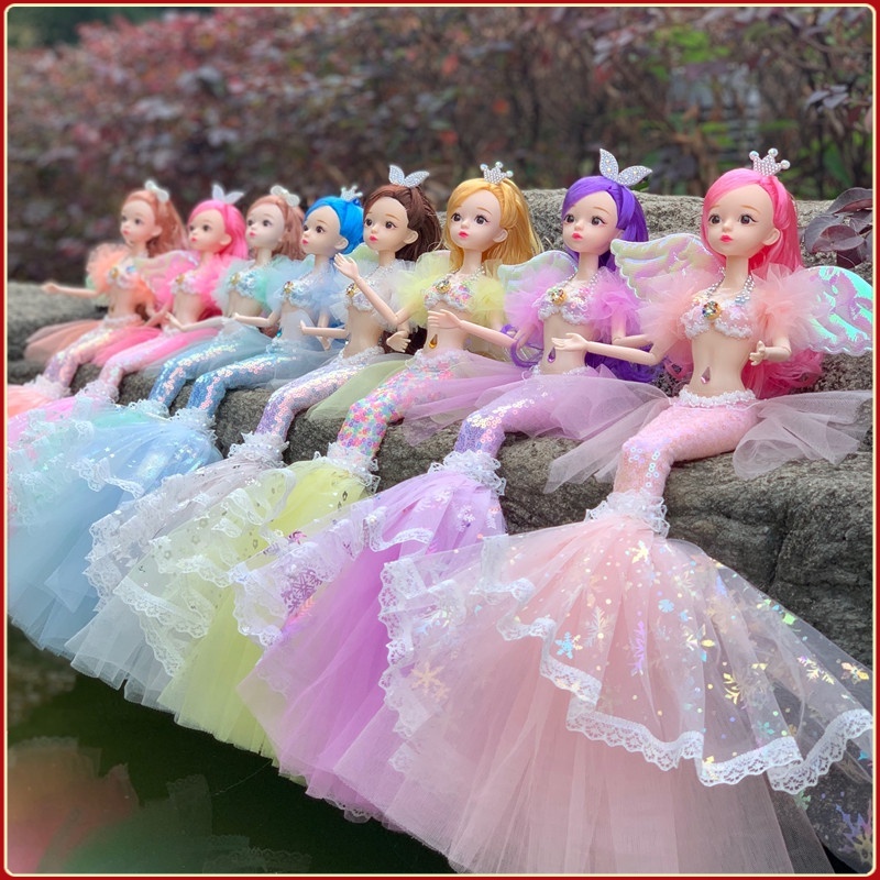 Búp Bê Nàng Tiên Cá Làm Quà Tặng Sinh Nhật Dành Cho Trẻ