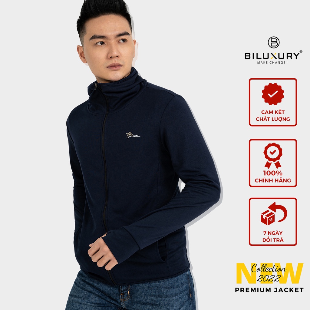 Áo khoác chống nắng Biluxury MỘT LỚP mềm mại co giãn chống nắng UV nhẹ bền tản nhiệt tốt 6ACNB001