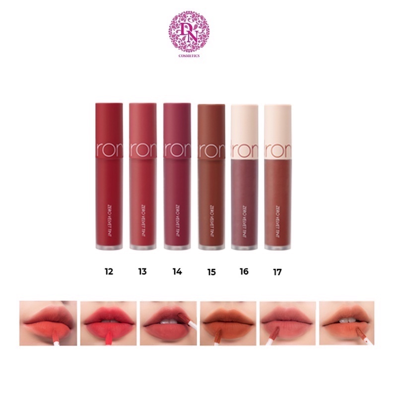 Son Kem Lì Romand Zero Velvet Tint Hàn Quốc