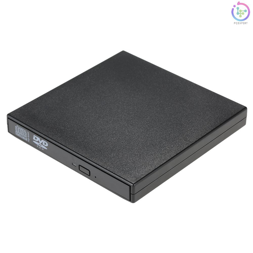 PCER♥USB 2.0 Portable Slim External DVD-RW/CD-RW Optical Disc Drive Reader Writer Player with Combo 