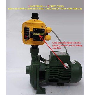 Rơ le chống cạn ngắt nguồn bảo vệ máy bơm và tăng áp lực nước