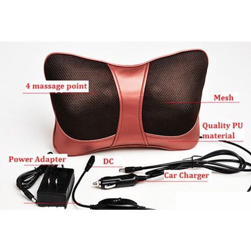 [CHÍNH HÃNG]💖 Gối Massage💖  Máy Massager Hồng Ngoại 6 Bi Magic Pillow PL-818 thế hệ mới