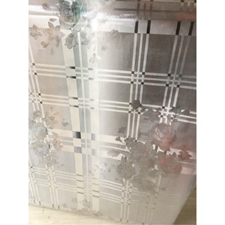 DECAL DÁN KÍNH 3D KHỔ 90CM - Hoa hồng
