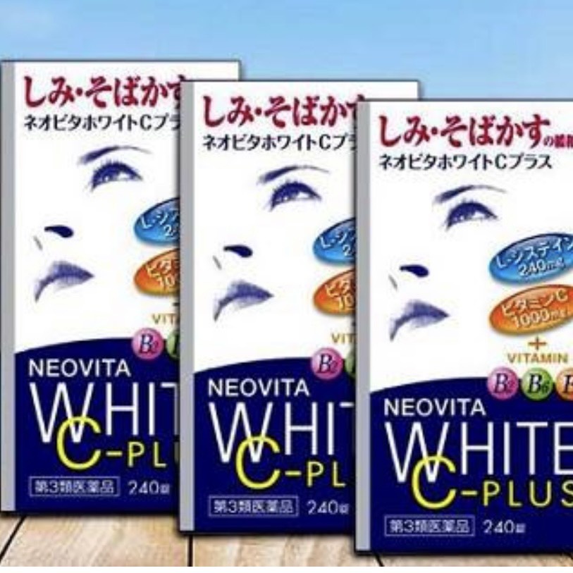 Viên Uống Trắng Da Neovita White C-Plus Nhật Bản ngăn ngừa và giảm nám tàn nhang