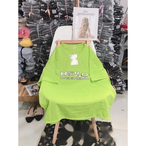 Áo phông tay lỡ mèo và khủng Long TC12