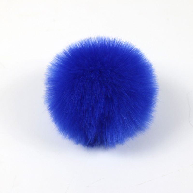 Bộ 2 Dây Pompom 8cm 14 Màu Cầu Vồng Co Giãn