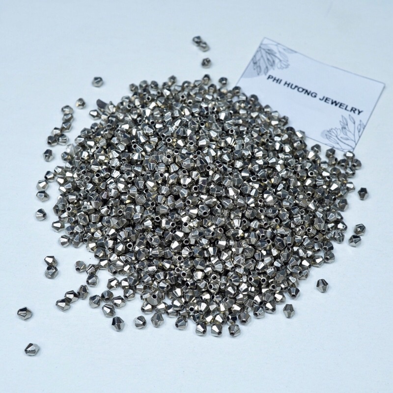 200 hạt nhựa dùng đính kết quần áo, trang trí handmade, nguyên liệu may mặc