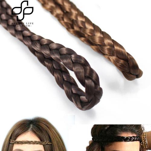 Dây buộc tóc dạng tết phong cách bohemian thanh lịch dành cho nữ