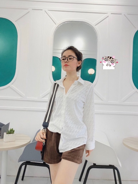 Áo sơmi lụa nữ ( kèm ảnh thật)