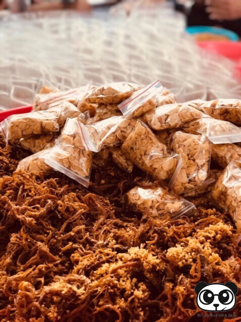 500gr heo khô cháy tỏi + 500gr khô gà lá chanh loại ngon| KingFood - Thế Giới Đồ Ăn Vặt - Đồ Ăn Vặt Hà Nội