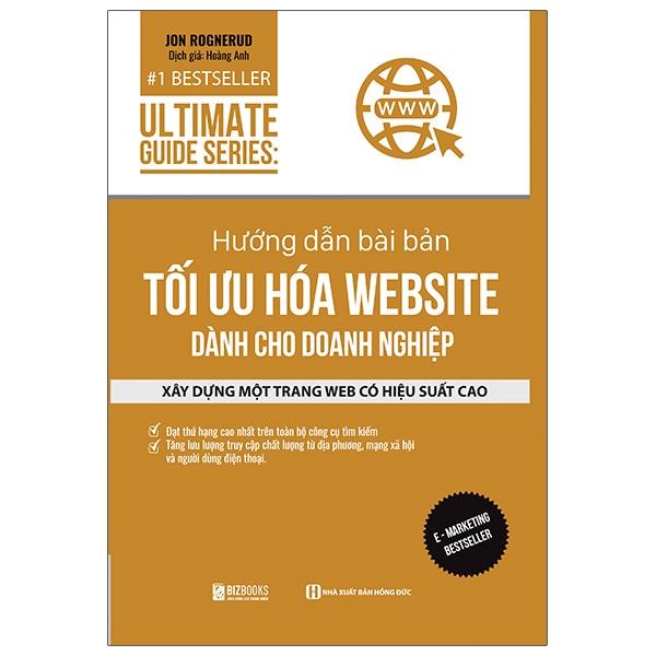 Sách - Hướng Dẫn Bài Bản Tối Ưu Hóa Website Dành Cho Doanh Nghiệp - Ultimate Guide Series