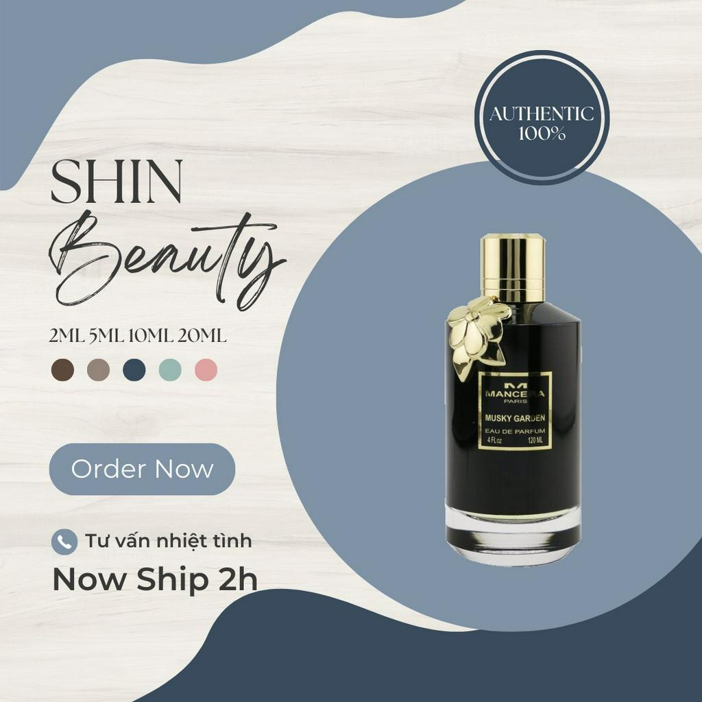 Nước hoa nữ Mancera Musky Garden-Qúy Cô Bí Ẩn