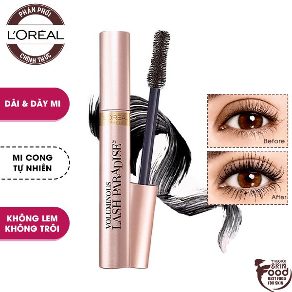 Mascara Làm Dài Và Dày Mi L'Oreal Voluminous Lash Paradise Mascara 7,6ml