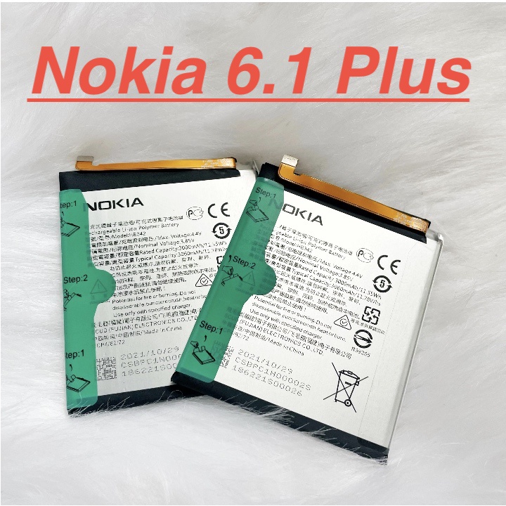 ✅ Pin Zin Chính Hãng Nokia 6.1 Plus Mã HE342 Dung Lượng 3060mAh Battery Linh Kiện Thay Thế