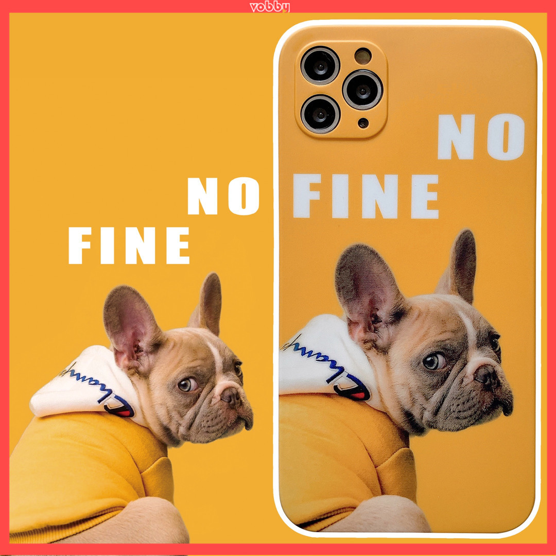 Ốp điện thoại nhựa mềm họa tiết chú chó hoạt hình cho iPhone12 mini 11 PRO MAX 7/8plus SE2020 X/XS XR XSMAX | BigBuy360 - bigbuy360.vn