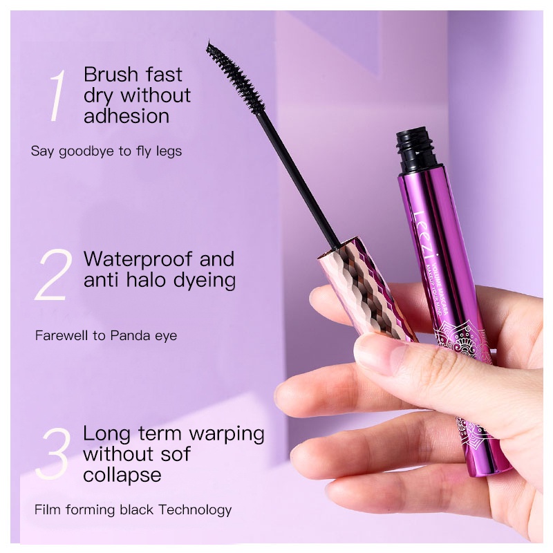 Bộ mascara uốn cong làm dày lông mi kháng nước chống mồ hôi
 | BigBuy360 - bigbuy360.vn