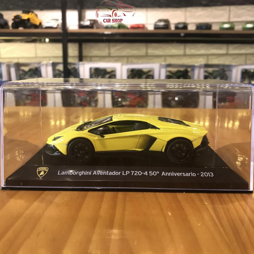 Mô Hình Lamborghini Aventador LP720🍍RẺ NHẤT THỊ TRƯỜNG🍍 Hãng LEO tỉ lệ 1:43 Màu Vàng