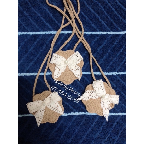 Túi  đựng tỏi cho bé gái handmade made by hương