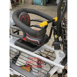 Ghế em bé ráp xe điện Adiman trước và sau