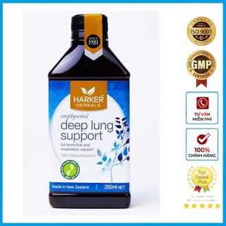 Thải độc phổi bổ phổi cho bé harker deep lung support 250ml