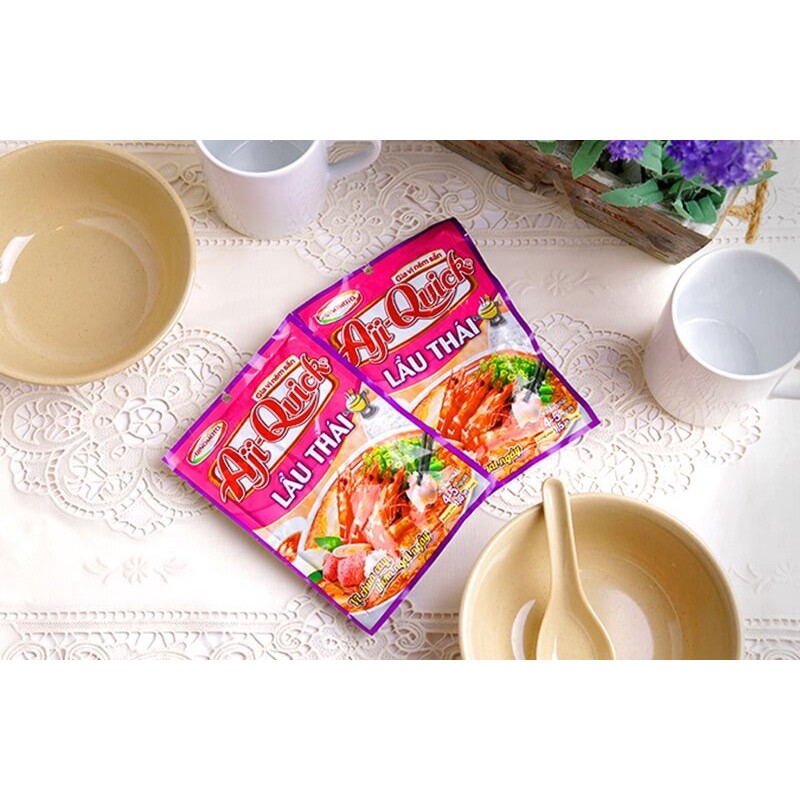 GIA VỊ NÊM SẴN PHỞ BÒ/ BÚN BÒ/ LẨU THÁI/ LẨU KIM CHI AJI-QUICK AJNOMOTO 57G