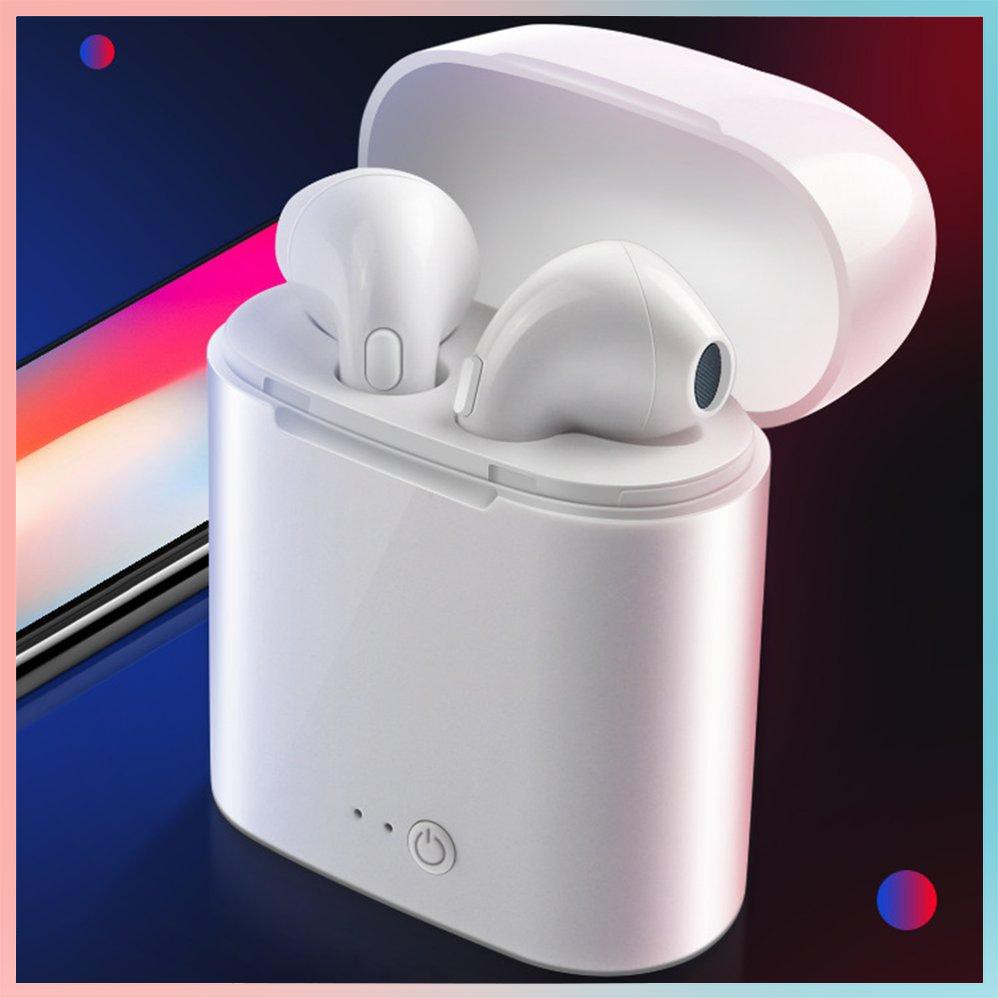 Tai nghe Bluetooth mini không dây I7 kèm hộp sạc chuyên dụng chất lượng cao