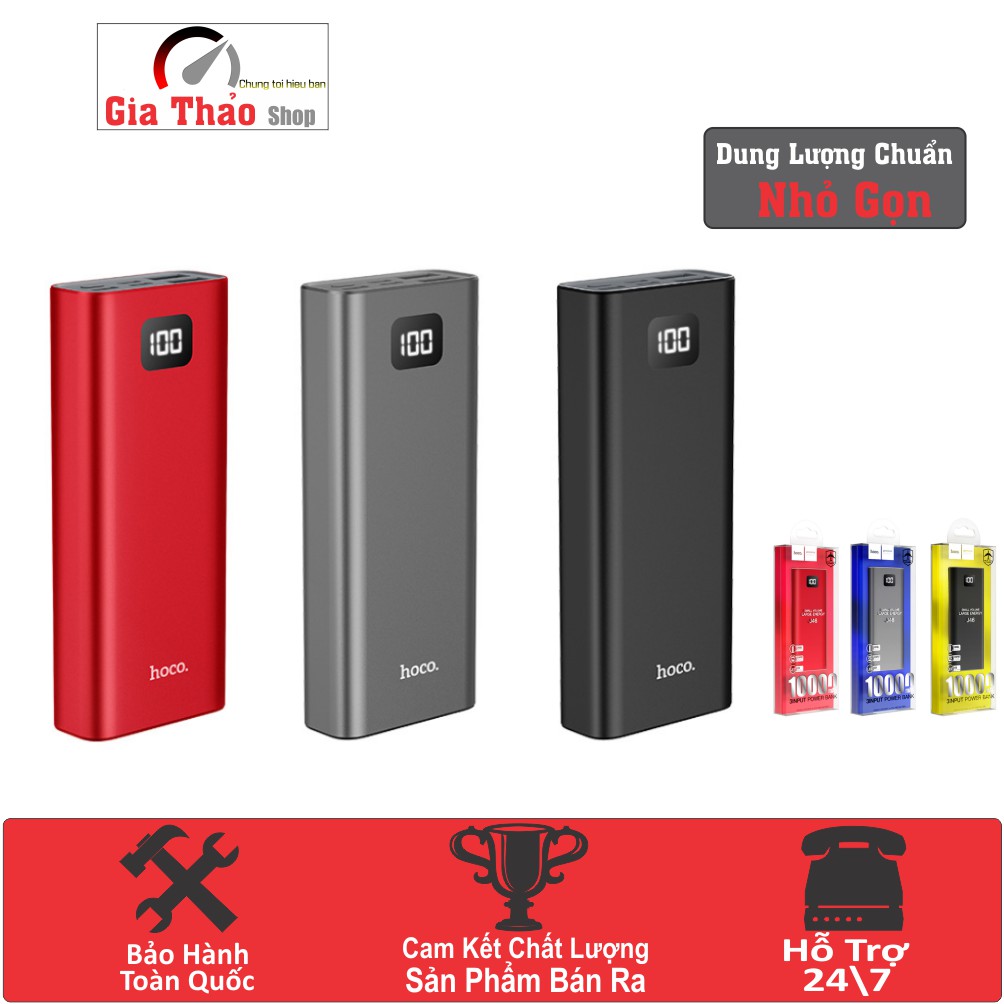 Sạc Dự Phòng Mini Hoco J46 10000mAh Hàng Nhập Khẩu Chính Hãng