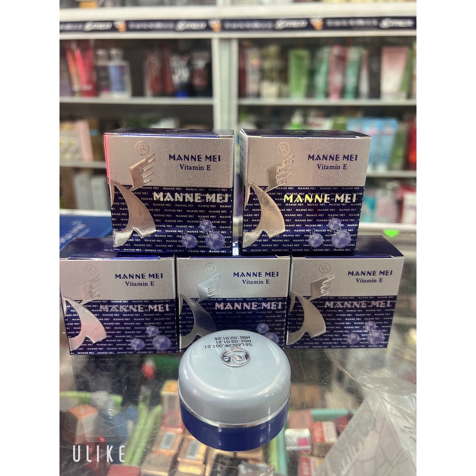 Kem dưỡng trắng Vitamin E Paris Whitening Pearl Cream - MANNE MEI