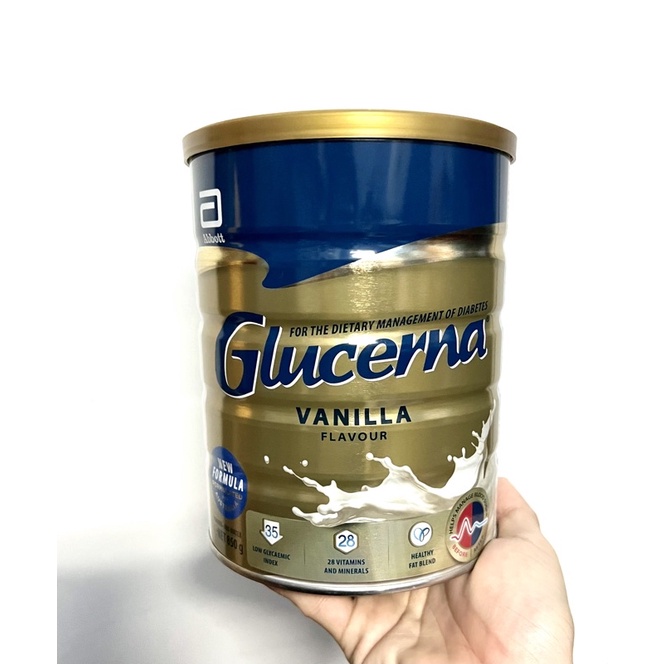 Sữa tiểu đường Glucerna nội địa Úc mẫu mới 850g date 2024!