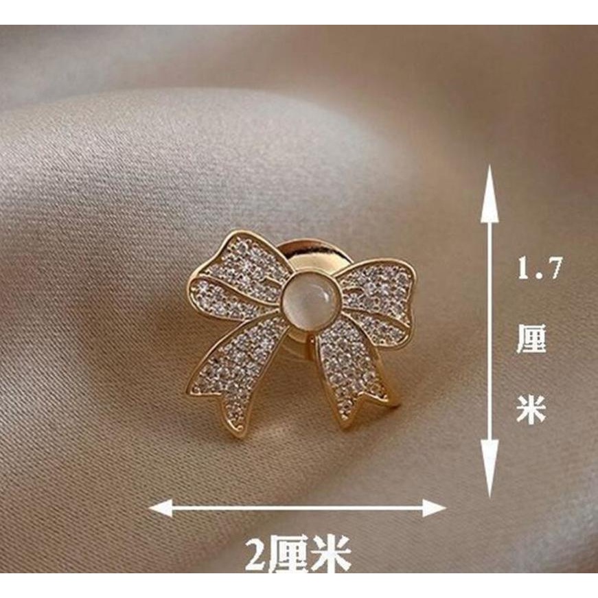 Ghim Cài Áo Hình Chú Ong Đính Ngọc Trai Chống Chói Phong Cách Vintage Dành Cho Nữ