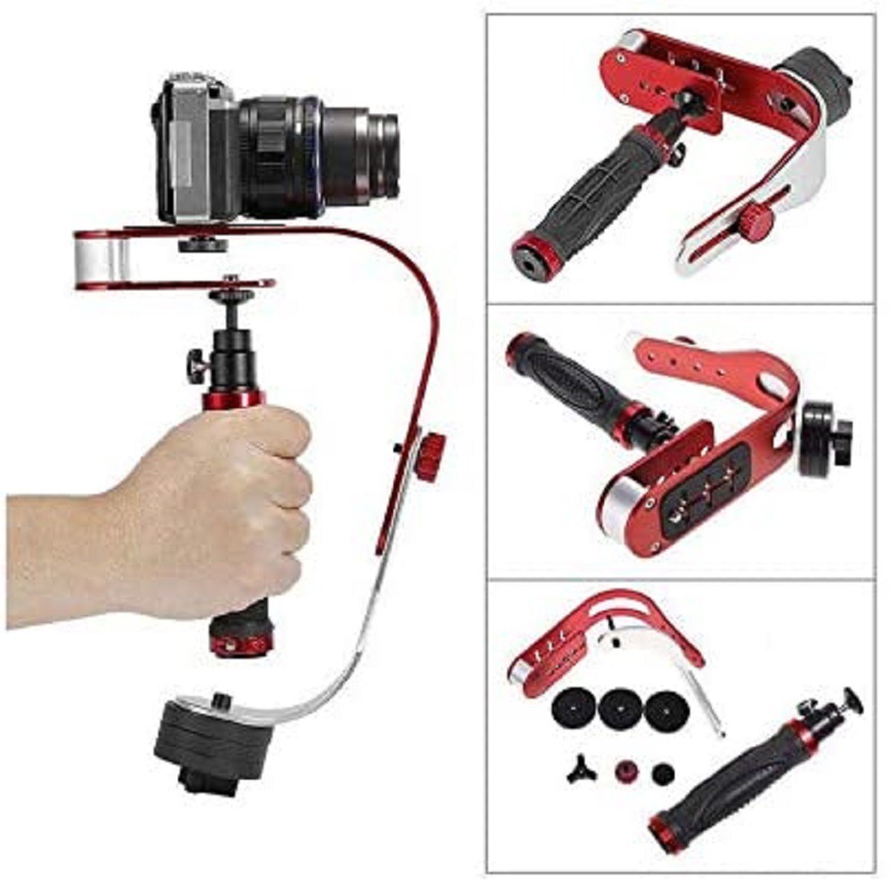 Tay Cầm Chống Rung Lammcou Pro Cho Máy Ảnh Gopro / Điện Thoại Lên Tới 2.1 Lbs