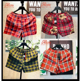 Combo 4 quần đùi nam kate cotton , quần ngủ nam , quần mặc nhà nam Fezzio