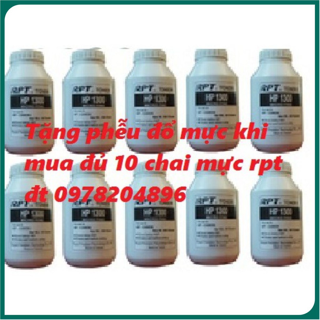 10 chai mực đổ canon 2900 được tặng 1 phễu đổ mực