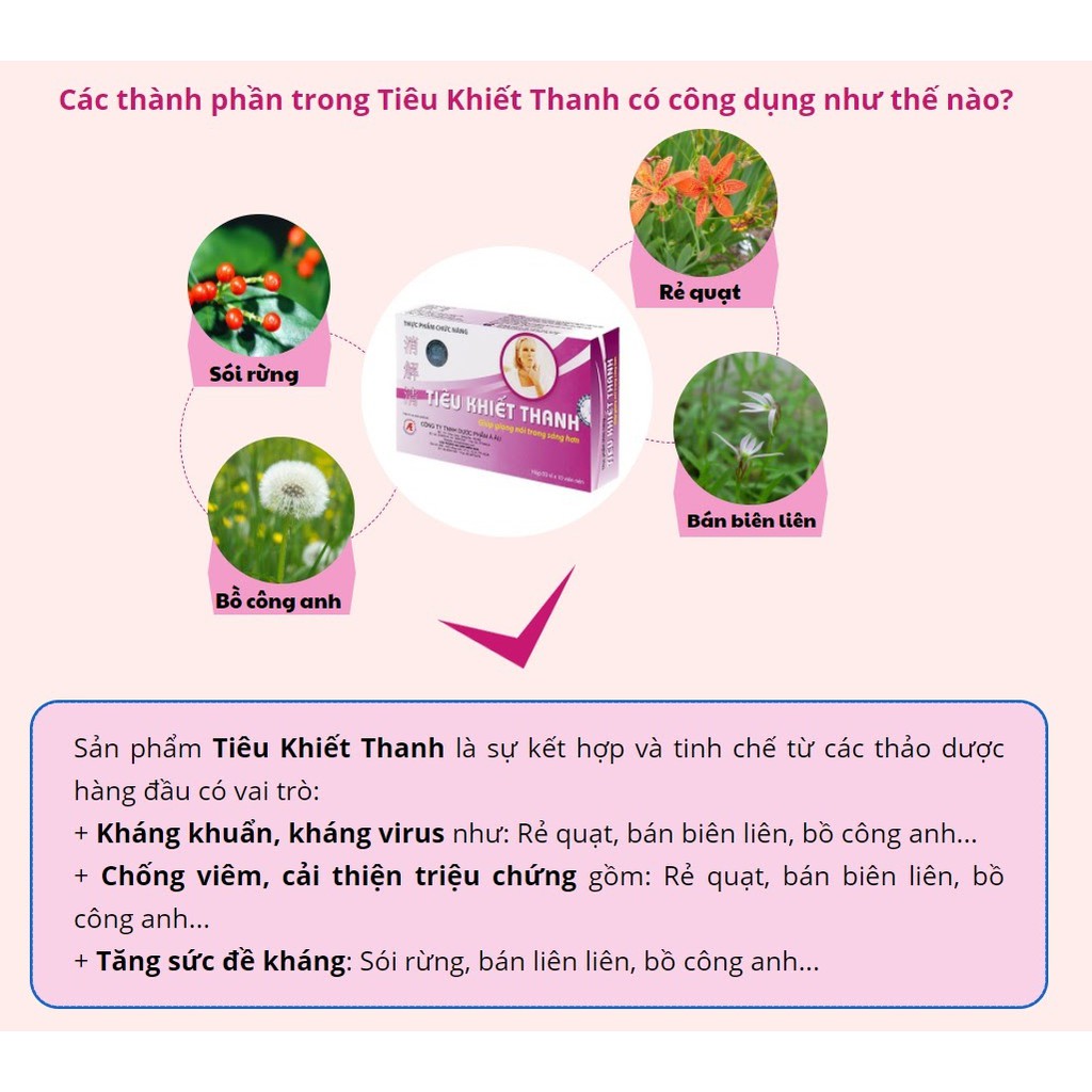 Tiêu Khiết Thanh -hộp 180v⚡chính hãng⚡tặng hộp 30v⚡