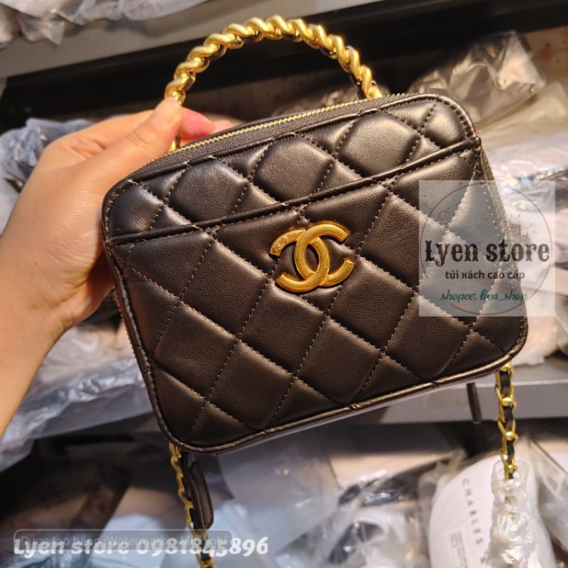 Túi cốp CChan vanity 2 ngăn fullbox