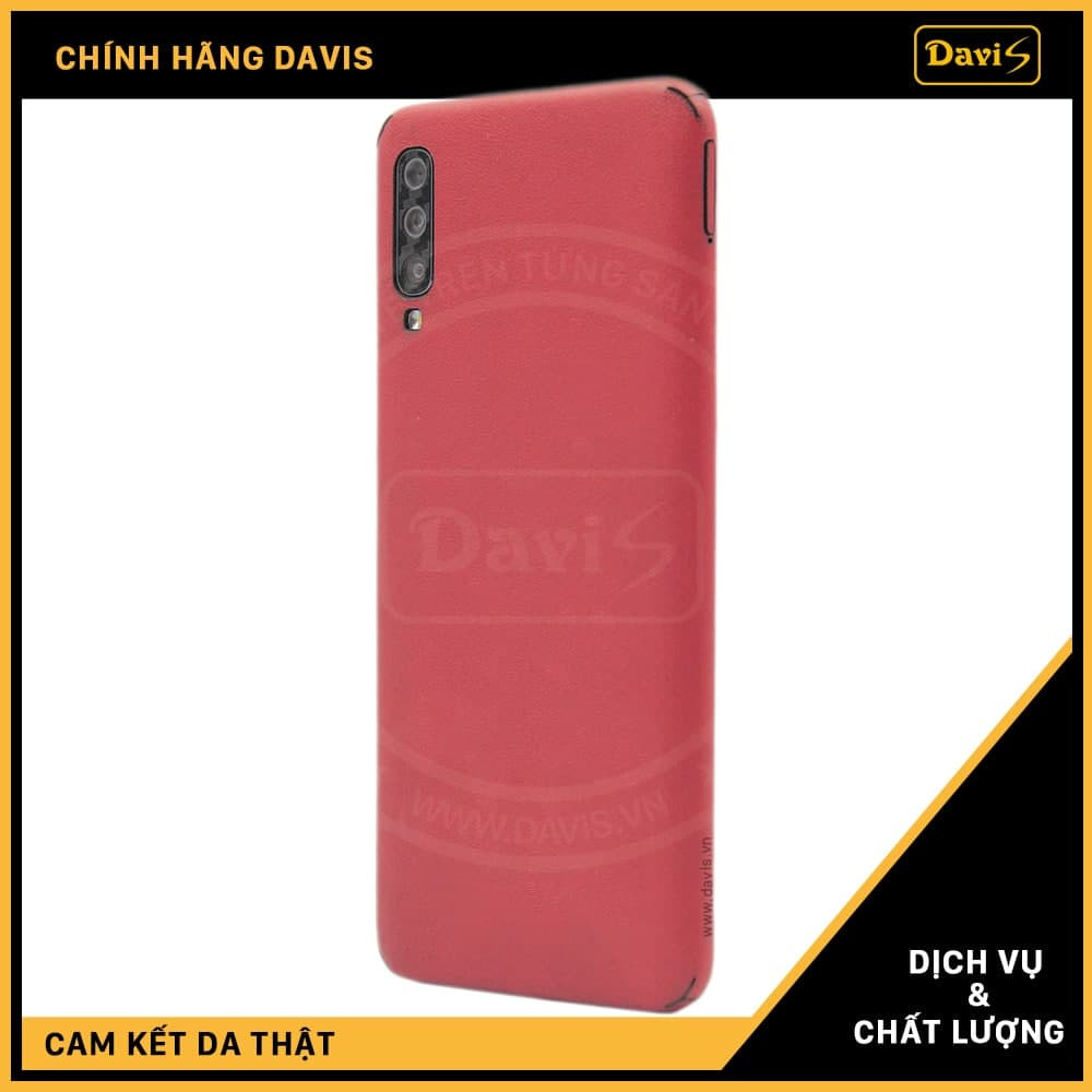 Miếng dán da full viền cho Samsung Galaxy A70 (Chính hãng Davis)