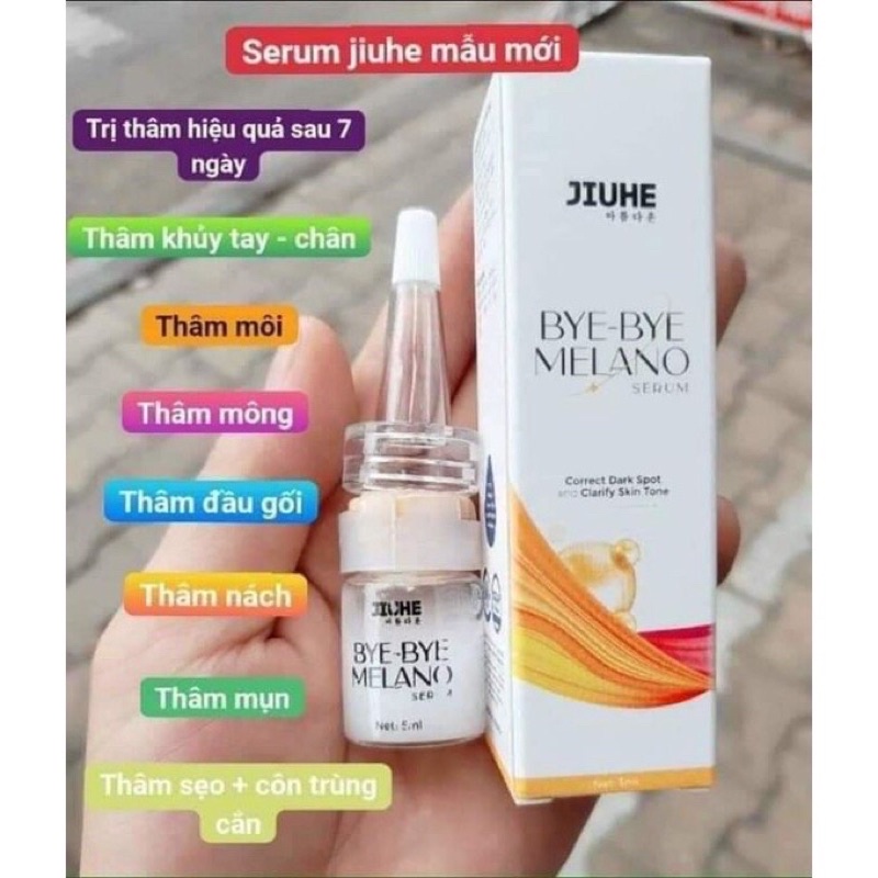 Serum giảm thâm Jiuhe Bye-Bye Melano 5ml - Mỹ phẩm Thanh Tô Chính Hãng