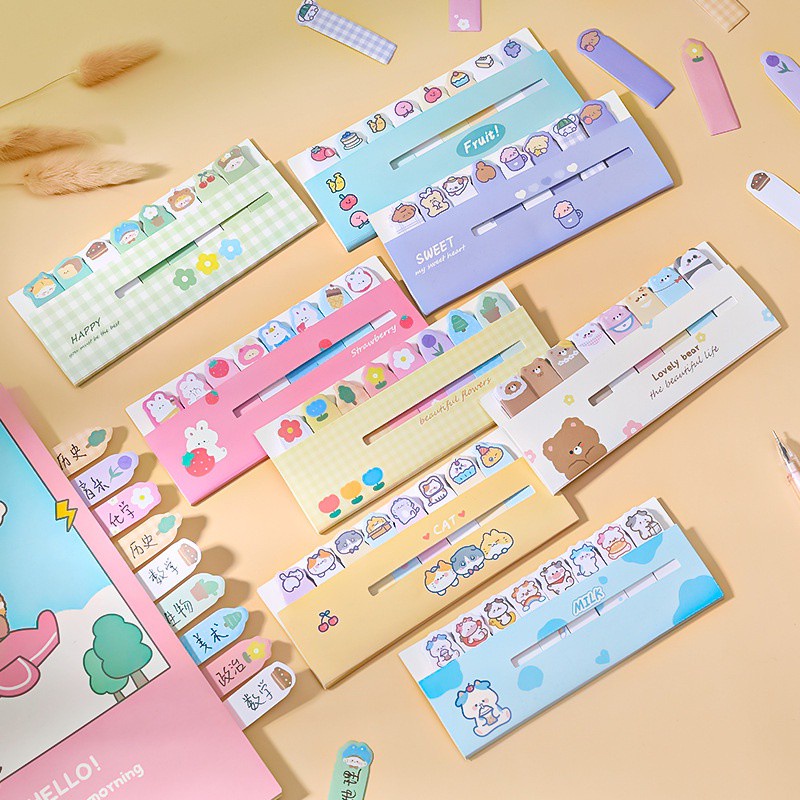 Chỉ mục phim hoạt hình Ghi chú Post-it Giấy ghi chú văn phòng