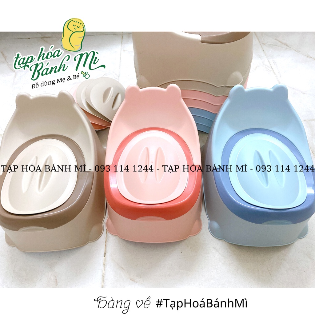Bô tai gấu Holla tập cho bé đi vệ sinh