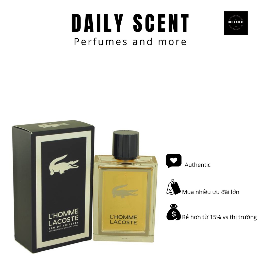 Nước hoa nam Lacoste L'Homme Eau de Toilette 100ml