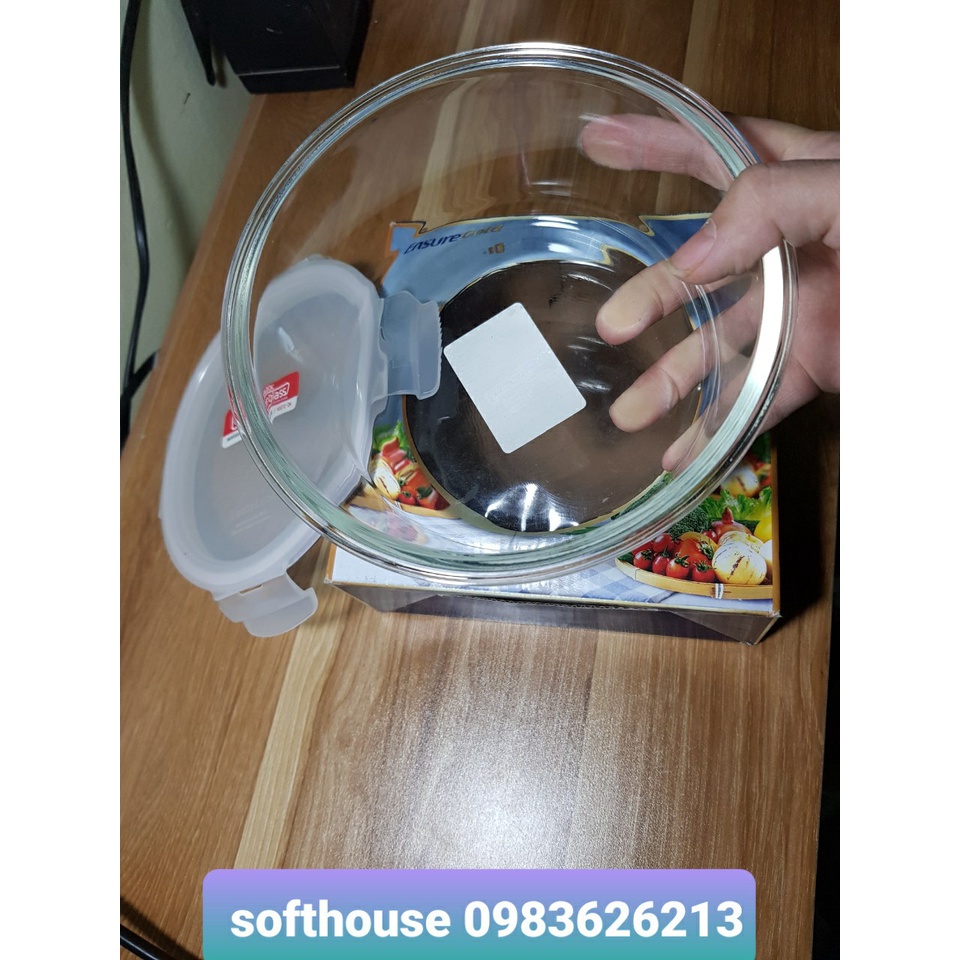 Hộp Thủy Tinh LOCK&LOCK  950ml  Size Lớn,Dùng Được Trong Lò Vi Sóng, Máy Rửa Bát