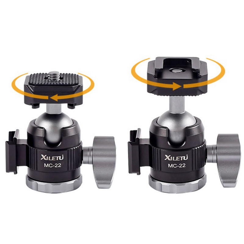 Giá Đỡ Ba Chân Mini XILETU MC22 + XT18 Ốc Vít 1 / 4