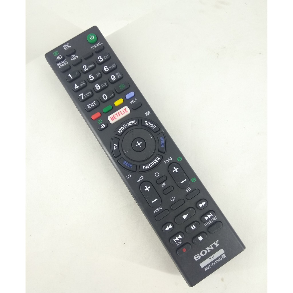 Điều Khiển Từ Xa Tv Sony Lcd Led 3d Netflix / Youtube Rmt-tx100d