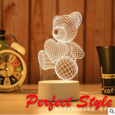Đèn Ngủ 3d, Đèn Trang Trí, Quà Tặng Sinh Nhật Ý Nghĩa _ Gâu  P2