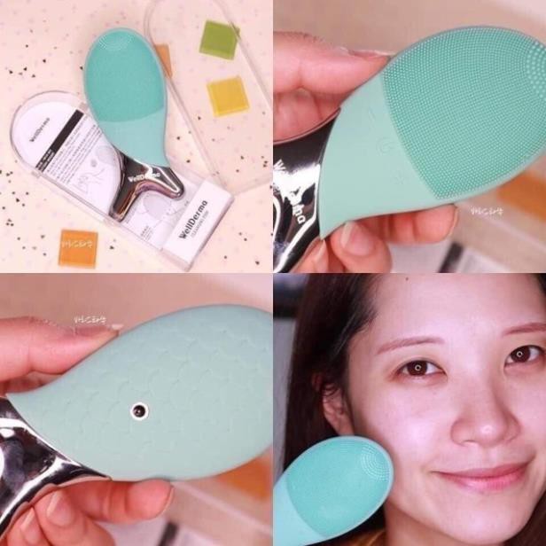 [Chính Hãng - Sẵn] Máy Rửa Mặt Con Cá Wellderma Cleansing Fish Hàn Quốc | BigBuy360 - bigbuy360.vn