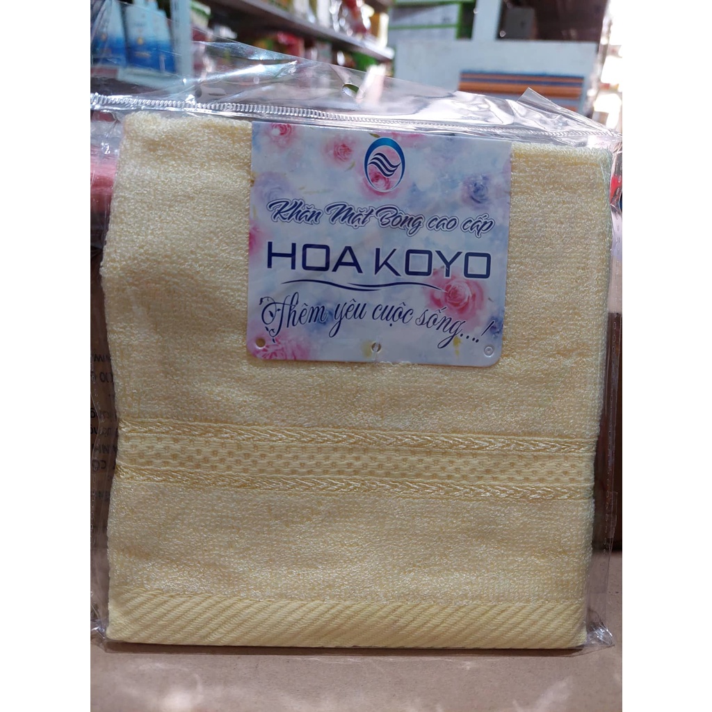 Loại 1 Khăn Mặt Bông Tuyết Cao Cấp Siêu Mịn Siêu Thấm