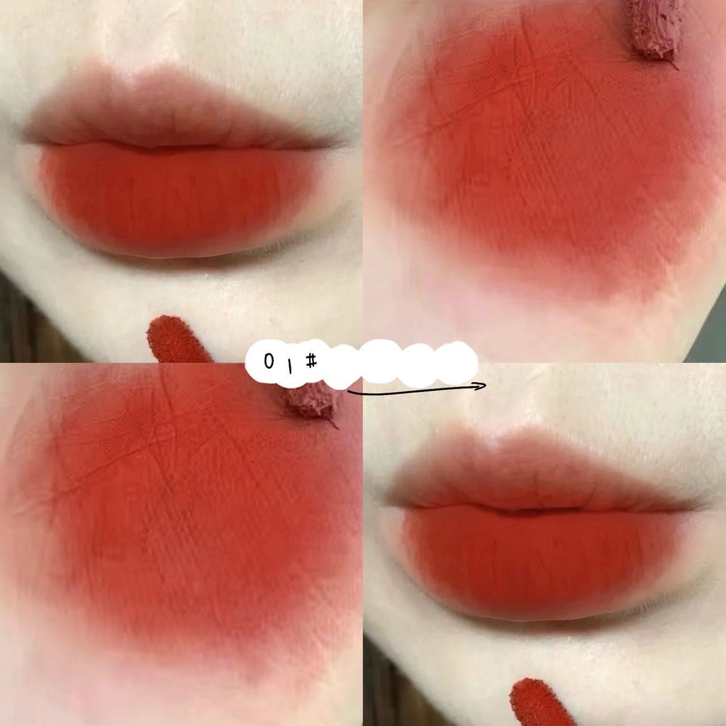 Set 5 Son Kem Lì VONGEE Lâu Trôi Mềm Mịn Như Nhung